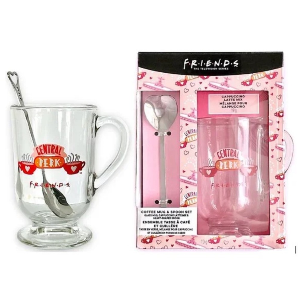 FRIENDS Valentine’s Coffee Mug & Spoon Set